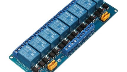 5V 8 Channels Relay, Module High and Low, Triggering Optocoupler, Isolation Relay Module, PLC Signal Amplifier, Board-Smartiphi-Main