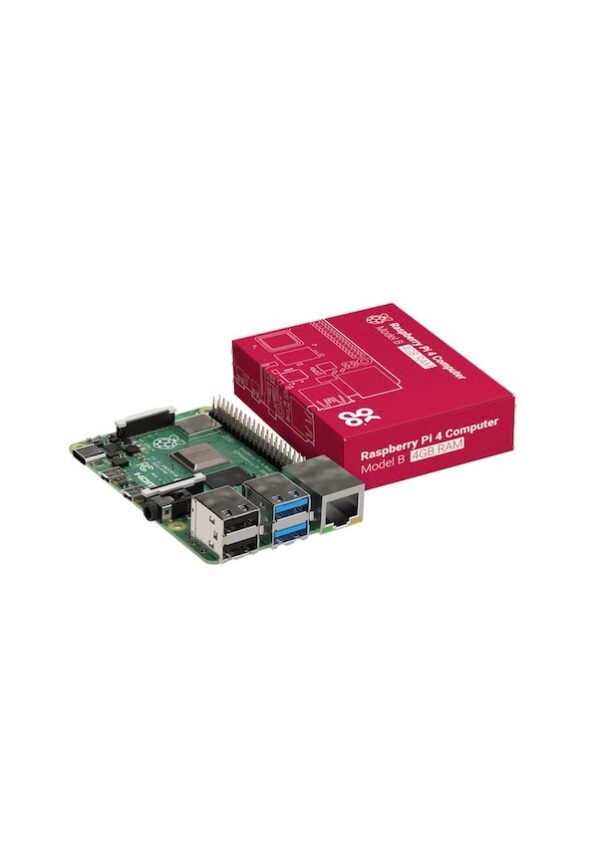 Raspberry Pi 4 Model-B with 4 GB RAM-Smartiphi-Main