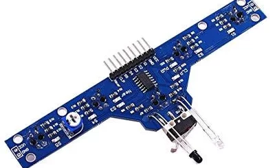 5 Way IR Line Sensor Array with Bump Switch-Smartiphi-main