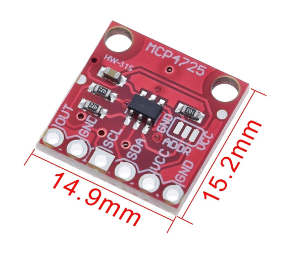 CJMCU MCP4725 I2C DAC Breakout Development Board-Smartiphi-2