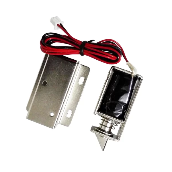 DC 12V Cabinet Door Lock Electric Lock Assembly Solenoid-Smartiphi-4