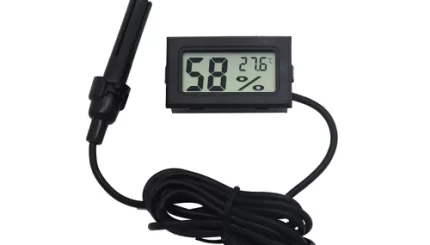FY-12 Mini LCD Digital Thermometer Hygrometer Temperature Sensor 50℃ ~ 70℃ With Probe-Smartiphi-main
