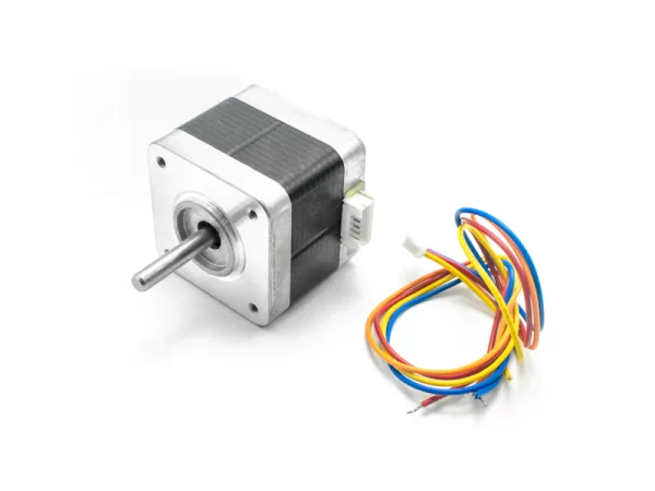 Nema 17 4 Kg-cm Bipolar Stepper Motor Long Shaft(22mm) for CNC Robotics DIY Projects 3D Printer-Smartiphi-2