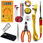 Soldering iron kit with Multimeter