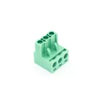3 Pin Female Plug-in Screw Terminal Block Connector