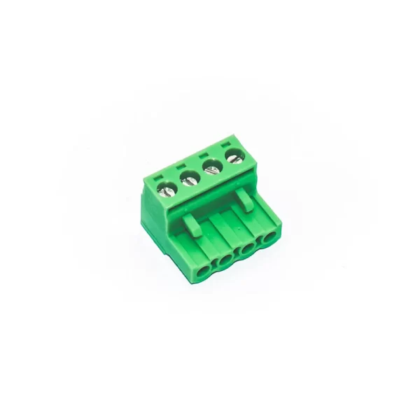 4 Pin Female Plug-in Screw Terminal Block Connector