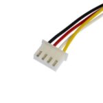 4 Pin JST Cable Connector Female - 2.54mm Pitch (Pack of 5)