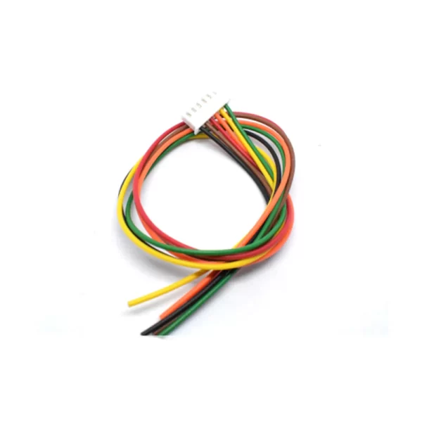 6 Pin JST Cable Connector Female - 2.54mm Pitch (Pack of 5) - Image 2