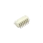 6 Pin JST Connector Male (90 degree) - 2.54mm Pitch (Pack of 10)