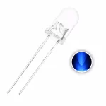 KitSmart 5mm Ultra Bright LED - 100 pieces kit - Clear Blue